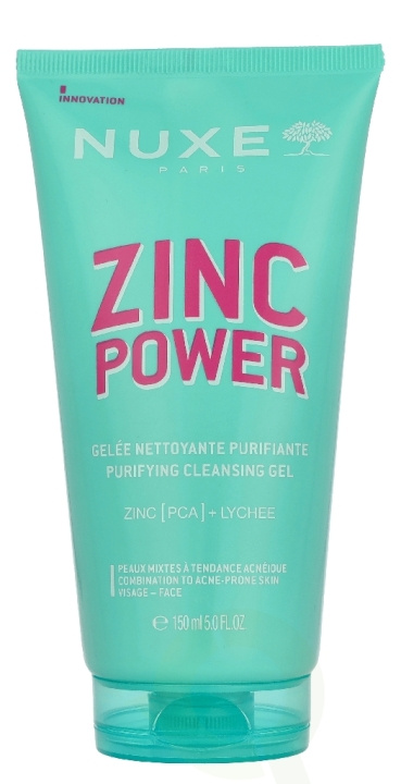 Nuxe Zinc Power Purifying Cleansing Gel 150 ml ryhmässä KAUNEUS JA TERVEYS / Ihonhoito / Kasvot / Puhdistus @ TP E-commerce Nordic AB (D32879)