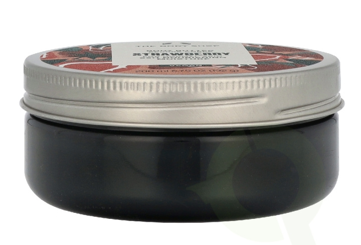 The Body Shop Strawberry Body Butter 200 ml ryhmässä KAUNEUS JA TERVEYS / Ihonhoito / Kehon hoito / Vartalovoide @ TP E-commerce Nordic AB (D32881)