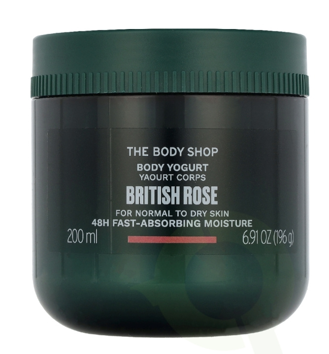 The Body Shop Body Yogurt British Rose 200 ml ryhmässä KAUNEUS JA TERVEYS / Ihonhoito / Kehon hoito / Vartalovoide @ TP E-commerce Nordic AB (D32882)