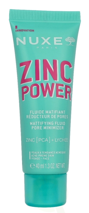 Nuxe Zinc Power Mattifying Fluid 40 ml ryhmässä KAUNEUS JA TERVEYS / Ihonhoito / Kasvot @ TP E-commerce Nordic AB (D32891)