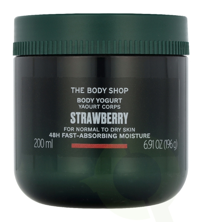 The Body Shop Strawberry Body Yogurt 200 ml ryhmässä KAUNEUS JA TERVEYS / Ihonhoito / Kehon hoito / Vartalovoide @ TP E-commerce Nordic AB (D32896)