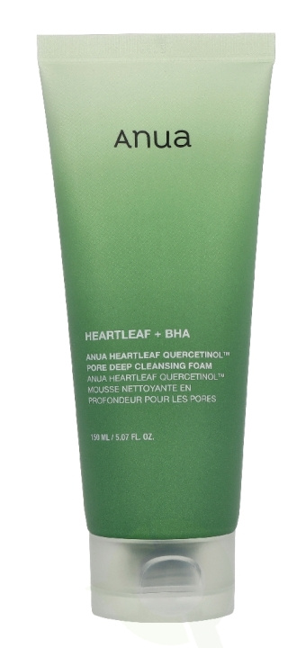 Anua Heartleaf Quercetinol Pore Deep Cleansing Foam 150 ml ryhmässä KAUNEUS JA TERVEYS / Ihonhoito / Kasvot / Puhdistus @ TP E-commerce Nordic AB (D32927)