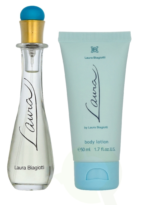 Laura Biagiotti Laura Giftset 75 ml Edt Spray 25ml/Body Lotion 50ml ryhmässä KAUNEUS JA TERVEYS / Lahjapakkaukset / Naisten lahjapakkaukset @ TP E-commerce Nordic AB (D32948)