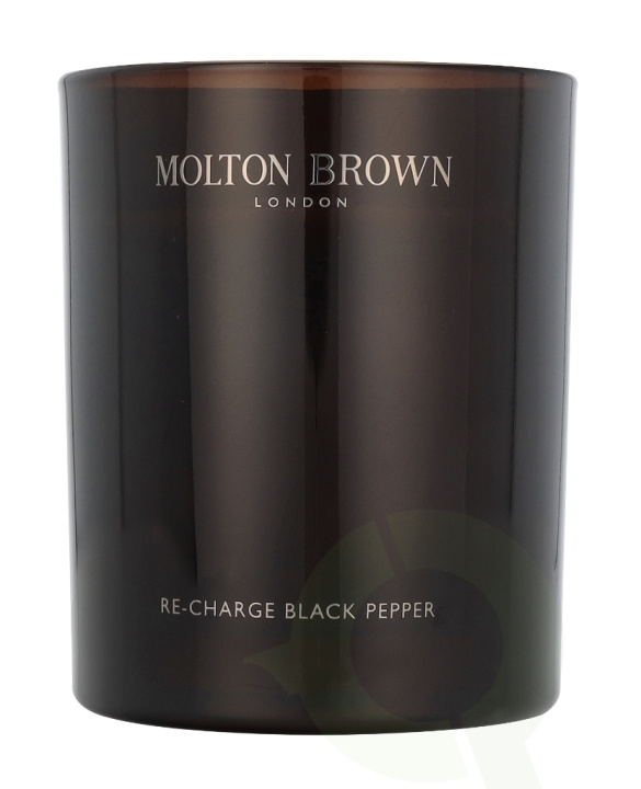 Molton Brown Re-Charge Black Pepper Candle 190 g ryhmässä KAUNEUS JA TERVEYS / Tuoksut & Parfyymit / Muut tuoksut / Tuoksukynttilät @ TP E-commerce Nordic AB (D32970)