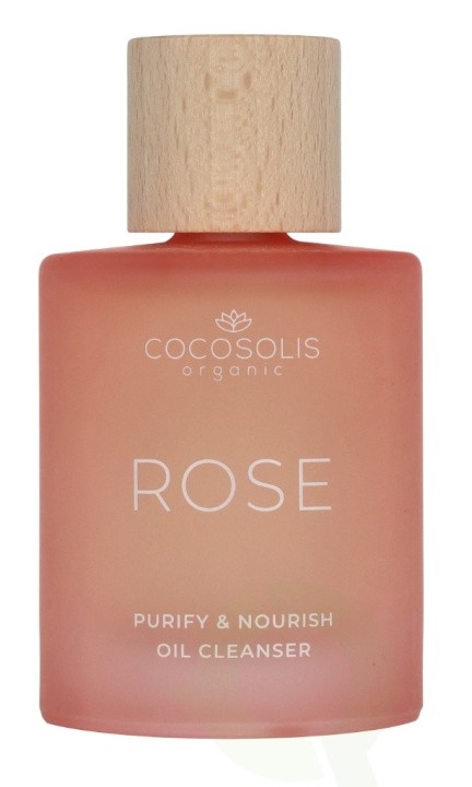Cocosolis Cosmetics Cocosolis Rose Purify & Nourish Oil Cleanser 50 ml ryhmässä KAUNEUS JA TERVEYS / Ihonhoito / Kasvot / Kasvoöljy @ TP E-commerce Nordic AB (D32982)
