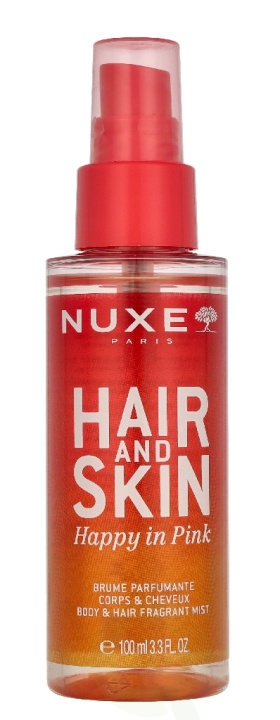 Nuxe Hair & Skin Happy In Pink Body Mist 100 ml ryhmässä KAUNEUS JA TERVEYS / Ihonhoito / Kehon hoito / Vartalosuihke @ TP E-commerce Nordic AB (D33047)