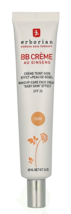 Erborian BB Cream Au Ginseng 5-In-1 Baby Skin Effect SPF20 40 ml Dore ryhmässä KAUNEUS JA TERVEYS / Ihonhoito / Kasvot / Päivävoide @ TP E-commerce Nordic AB (D33055)
