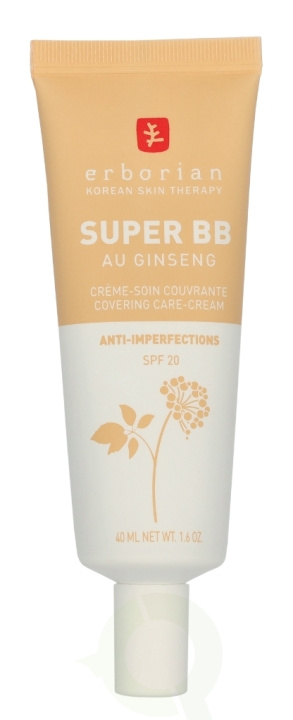 Erborian Super BB Covering Care-Cream SPF20 40 ml Nude ryhmässä KAUNEUS JA TERVEYS / Ihonhoito / Kasvot / Päivävoide @ TP E-commerce Nordic AB (D33057)