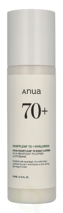 Anua Heartleaf 70 + Hyaluron Lotion 200 ml ryhmässä KAUNEUS JA TERVEYS / Ihonhoito / Kehon hoito / Vartalovoide @ TP E-commerce Nordic AB (D33102)