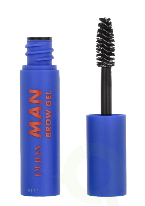 Pupa Milano Pupa Man Brow Gel 5.5 ml #001 Transparent ryhmässä KAUNEUS JA TERVEYS / Meikit / Silmät ja kulmat / Kulmageeli @ TP E-commerce Nordic AB (D33200)