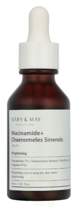 Mary & May Niacinamide + Chaenomeles Sinensis Serum 30 ml ryhmässä KAUNEUS JA TERVEYS / Ihonhoito / Kasvot / Seerumit iholle @ TP E-commerce Nordic AB (D33232)