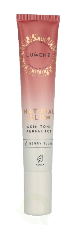 Lumene Natural Glow Skin Tone Perfector 20 ml #4 Berry Blush ryhmässä KAUNEUS JA TERVEYS / Ihonhoito / Kasvot / Päivävoide @ TP E-commerce Nordic AB (D33272)