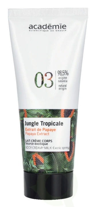 Academie Jungle Tropicale Body Cream Milk Exotic Spring 100 ml ryhmässä KAUNEUS JA TERVEYS / Ihonhoito / Kehon hoito / Vartalovoide @ TP E-commerce Nordic AB (D33296)