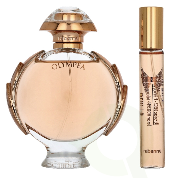 Paco Rabanne Olympea Giftset 100 ml Edp Spray 80ml/Edp Spray 20ml ryhmässä KAUNEUS JA TERVEYS / Tuoksut & Parfyymit / Parfyymit / Naisten Tuoksut @ TP E-commerce Nordic AB (D33390)