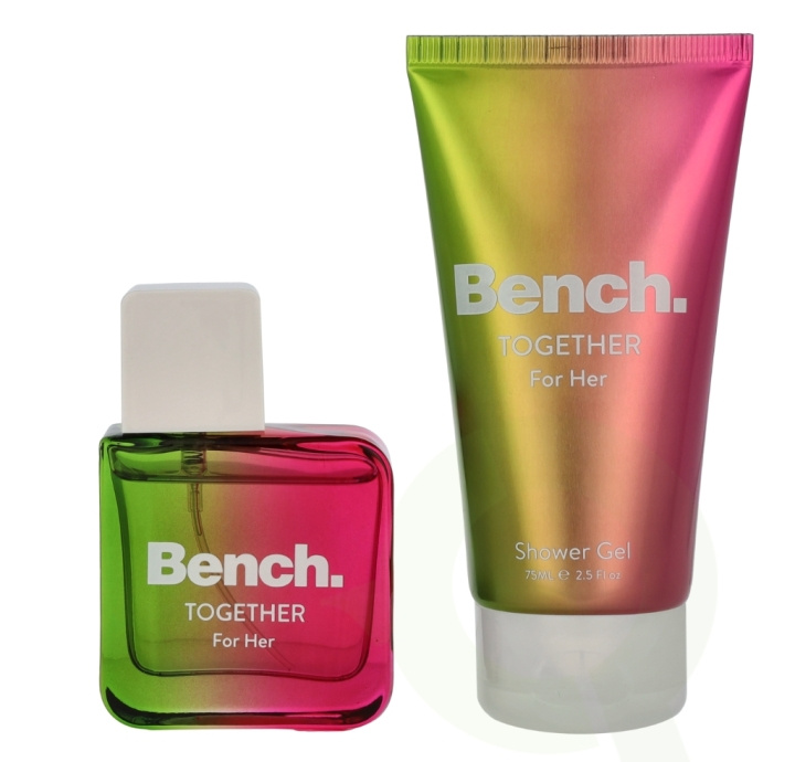 Bench Together For Her Giftset 105 ml Edt Spray 30ml/Shower Gel 75ml ryhmässä KAUNEUS JA TERVEYS / Lahjapakkaukset / Naisten lahjapakkaukset @ TP E-commerce Nordic AB (D33418)
