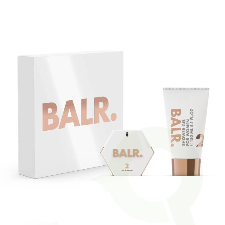 Balr. 2 FOR WOMEN Giftset 200 ml Holidays 21-22 - Edp Spray 50 ml/Shower Gel 150ml ryhmässä KAUNEUS JA TERVEYS / Lahjapakkaukset / Naisten lahjapakkaukset @ TP E-commerce Nordic AB (D33440)
