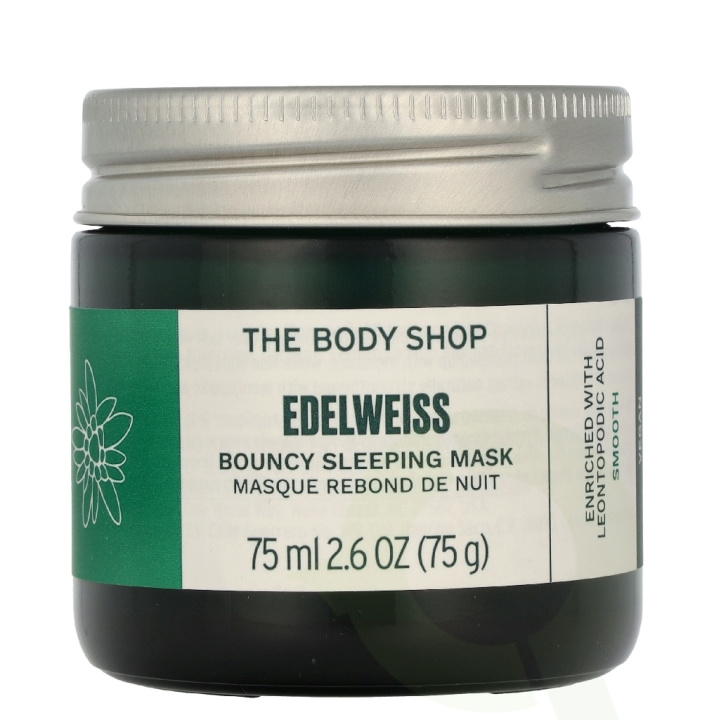 The Body Shop Edelweiss Bouncy Sleeping Mask 75 ml ryhmässä KAUNEUS JA TERVEYS / Ihonhoito / Kasvot @ TP E-commerce Nordic AB (D33476)