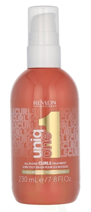 Revlon Uniq One All In One Curls Treatment 230 ml ryhmässä KAUNEUS JA TERVEYS / Hiukset &Stailaus / Hiustenhoito @ TP E-commerce Nordic AB (D33547)