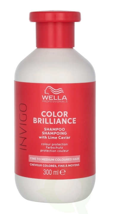 Wella Invigo - Color Brilliance Color Protection Shampoo 300 ml Fine/Normal ryhmässä KAUNEUS JA TERVEYS / Hiukset &Stailaus / Hiustenhoito / Shampoo @ TP E-commerce Nordic AB (D33548)