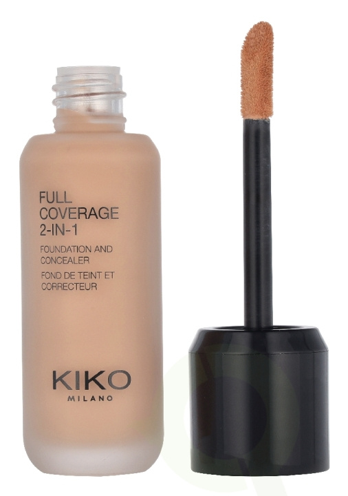 Kiko Milano Full Coverage 2 In 1 Foundation & Concealer 25 ml WR30 ryhmässä KAUNEUS JA TERVEYS / Meikit / Meikit Kasvot / Meikkivoide @ TP E-commerce Nordic AB (D33624)