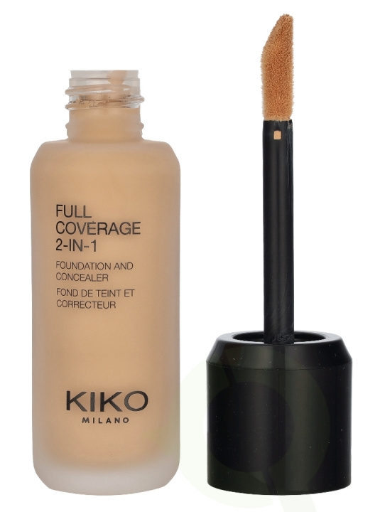 Kiko Milano Full Coverage 2 In 1 Foundation & Concealer 25 ml WR15 ryhmässä KAUNEUS JA TERVEYS / Meikit / Meikit Kasvot / Meikkivoide @ TP E-commerce Nordic AB (D33625)