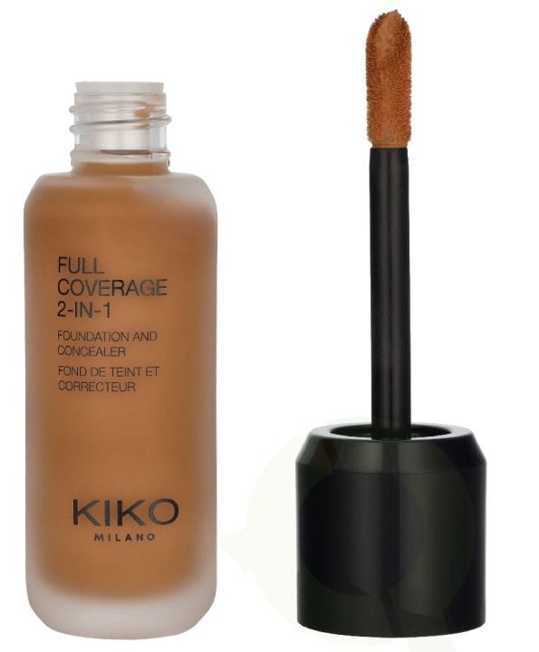 Kiko Milano Full Coverage 2 In 1 Foundation & Concealer 25 ml O105 ryhmässä KAUNEUS JA TERVEYS / Meikit / Meikit Kasvot / Meikkivoide @ TP E-commerce Nordic AB (D33629)