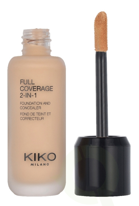 Kiko Milano Full Coverage 2 In 1 Foundation & Concealer 25 ml N10 ryhmässä KAUNEUS JA TERVEYS / Meikit / Meikit Kasvot / Meikkivoide @ TP E-commerce Nordic AB (D33632)