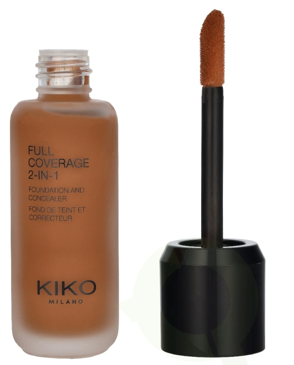 Kiko Milano Full Coverage 2 In 1 Foundation & Concealer 25 ml N145 ryhmässä KAUNEUS JA TERVEYS / Meikit / Meikit Kasvot / Meikkivoide @ TP E-commerce Nordic AB (D33641)