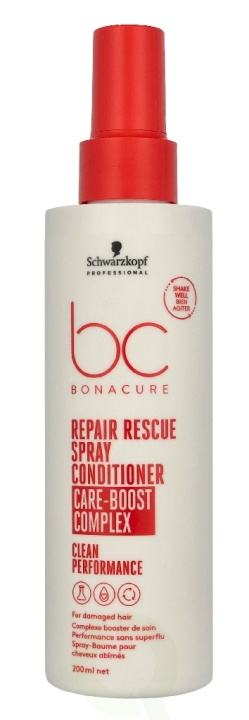 Schwarzkopf Bonacure Repair Rescue Spray Conditioner 200 ml ryhmässä KAUNEUS JA TERVEYS / Hiukset &Stailaus / Hiustenhoito / Hoitoaine @ TP E-commerce Nordic AB (D33707)