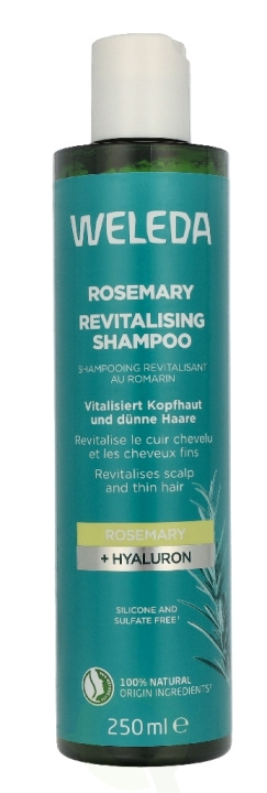 Weleda Rosemary Revitalising Shampoo 250 ml ryhmässä KAUNEUS JA TERVEYS / Hiukset &Stailaus / Hiustenhoito / Shampoo @ TP E-commerce Nordic AB (D33708)