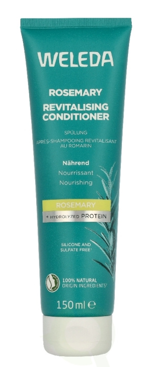 Weleda Rosemary Revitalising Conditioner 150 ml ryhmässä KAUNEUS JA TERVEYS / Hiukset &Stailaus / Hiustenhoito / Hoitoaine @ TP E-commerce Nordic AB (D33709)