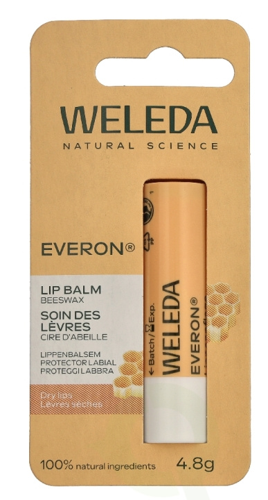 Weleda Everon Lip Balm 4.8 g ryhmässä KAUNEUS JA TERVEYS / Meikit / Huulet / Huulivoide @ TP E-commerce Nordic AB (D33713)