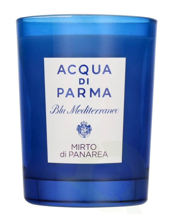Acqua Di Parma Blu Mediterraneo Mirto Di Panarea Sc. Candle 200 g ryhmässä KAUNEUS JA TERVEYS / Tuoksut & Parfyymit / Muut tuoksut / Tuoksukynttilät @ TP E-commerce Nordic AB (D33755)