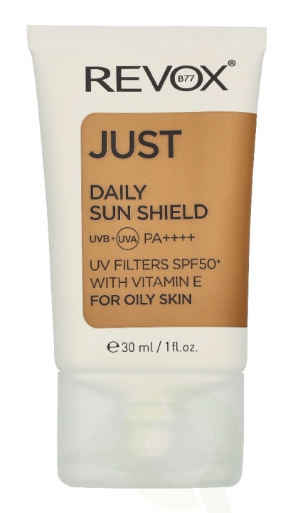 Revox B77 Just Daily Sun Shield For Oily Skin 30 ml ryhmässä KAUNEUS JA TERVEYS / Ihonhoito / Rusketus / Aurinkosuoja @ TP E-commerce Nordic AB (D33789)