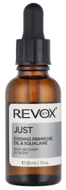 Revox B77 Just Evening Primrose Oil & Squalane 30 ml ryhmässä KAUNEUS JA TERVEYS / Ihonhoito / Kasvot / Kasvoöljy @ TP E-commerce Nordic AB (D33795)