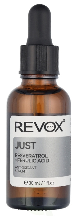 Revox B77 Just Resveratrol + Ferulic Acid Antioxidant Serum 30 ml ryhmässä KAUNEUS JA TERVEYS / Ihonhoito / Kasvot / Seerumit iholle @ TP E-commerce Nordic AB (D33796)