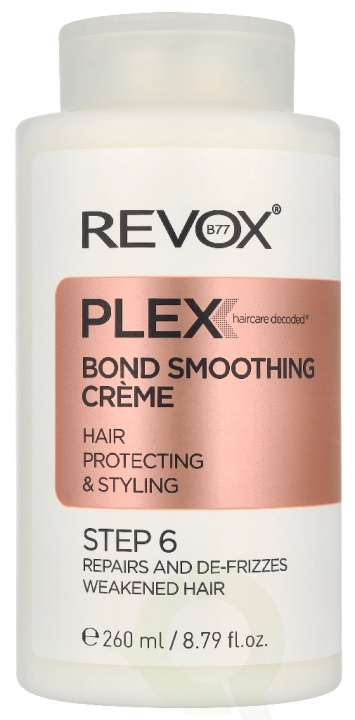 Revox B77 Plex Bond Smoothing Creme 260 ml ryhmässä KAUNEUS JA TERVEYS / Hiukset &Stailaus / Hiustenhoito @ TP E-commerce Nordic AB (D33815)