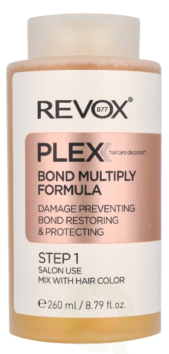 Revox B77 Plex Bond Multiply Formula 260 ml ryhmässä KAUNEUS JA TERVEYS / Hiukset &Stailaus / Hiustenhoito / Hiusväri @ TP E-commerce Nordic AB (D33819)