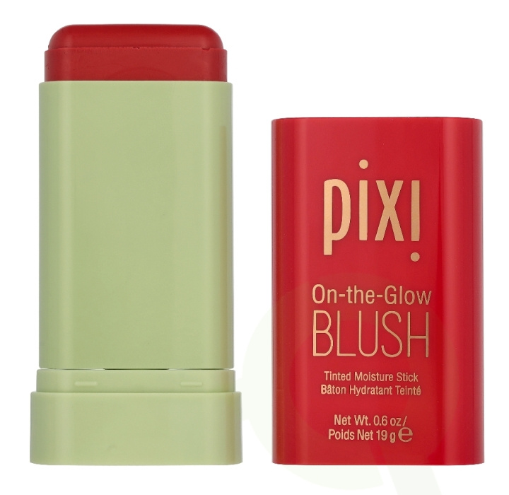 Pixi On-The-Glow Blush Tinted Moisture Stick 19 g Ruby ryhmässä KAUNEUS JA TERVEYS / Meikit / Huulet / Huulivoide @ TP E-commerce Nordic AB (D33845)