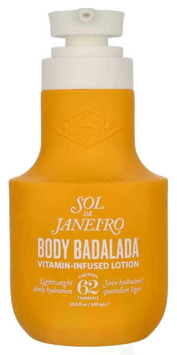 Sol De Janeiro Body Badalada 62 Lotion 400 ml ryhmässä KAUNEUS JA TERVEYS / Ihonhoito / Kehon hoito / Vartalovoide @ TP E-commerce Nordic AB (D33893)
