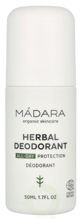 Madara Herbal Deodorant Roller 50 ml ryhmässä KAUNEUS JA TERVEYS / Tuoksut & Parfyymit / Deodorantit / Miesten deodorantit @ TP E-commerce Nordic AB (D33954)