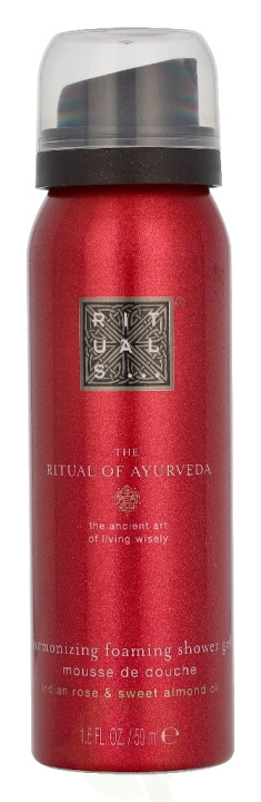 Rituals Ayurveda Foaming Shower Gel 50 ml ryhmässä KAUNEUS JA TERVEYS / Ihonhoito / Kehon hoito / Kylpy- ja suihkugeelit @ TP E-commerce Nordic AB (D33978)