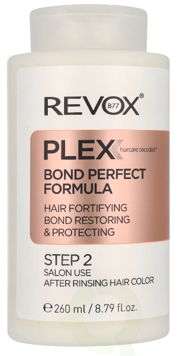 Revox B77 Plex Bond Perfect Formula 260 ml ryhmässä KAUNEUS JA TERVEYS / Hiukset &Stailaus / Hiustenhoito / Hiusväri @ TP E-commerce Nordic AB (D33997)