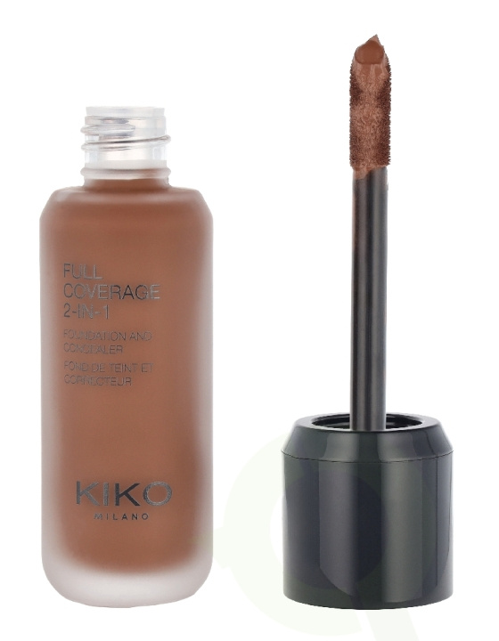 Kiko Milano Full Coverage 2 In 1 Foundation & Concealer 25 ml N200 ryhmässä KAUNEUS JA TERVEYS / Meikit / Meikit Kasvot / Meikkivoide @ TP E-commerce Nordic AB (D34002)