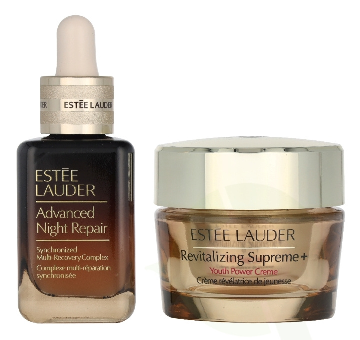 Estee Lauder Advanced Supreme Set 60 ml Advanced Night Repair Serum 30ml /Revitalizing Supreme+ Youth Power Creme 30ml ryhmässä KAUNEUS JA TERVEYS / Ihonhoito / Kasvot / Päivävoide @ TP E-commerce Nordic AB (D34016)