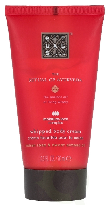 Rituals Ayurveda Whipped Body Cream 70 ml ryhmässä KAUNEUS JA TERVEYS / Ihonhoito / Kehon hoito / Vartalovoide @ TP E-commerce Nordic AB (D34017)