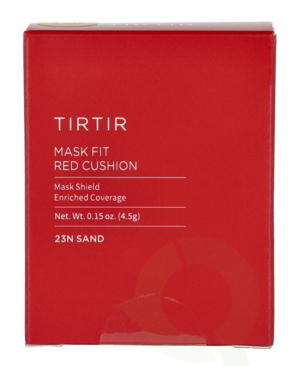 TirTir Mask Fit Red Mini Cushion Foundation 4.5 ml #23N Sand ryhmässä KAUNEUS JA TERVEYS / Meikit / Meikit Kasvot / Meikkivoide @ TP E-commerce Nordic AB (D34022)