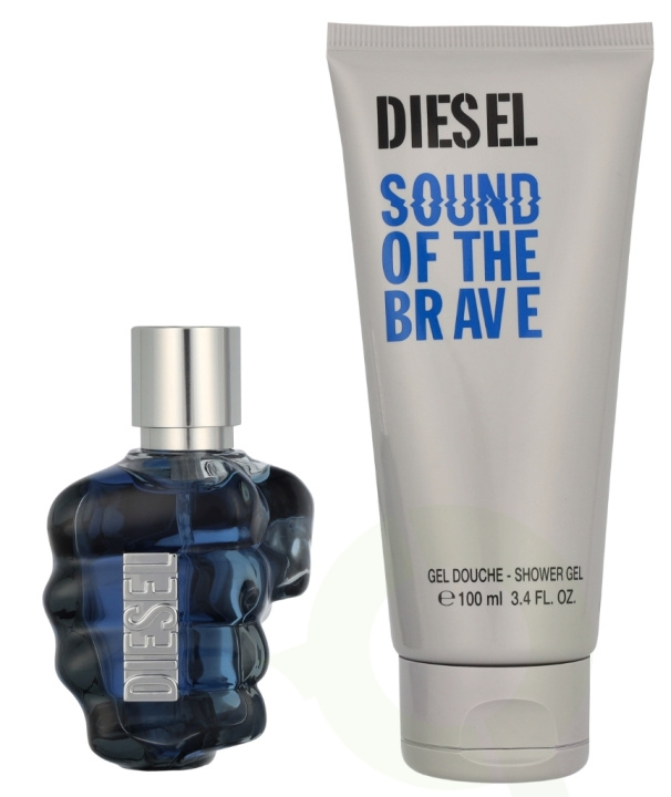 Diesel Sound Of The Brave Giftset 150 ml Edt Spray 50ml/Shower Gel 100ml ryhmässä KAUNEUS JA TERVEYS / Lahjapakkaukset / Miesten lahjapakkaukset @ TP E-commerce Nordic AB (D34051)