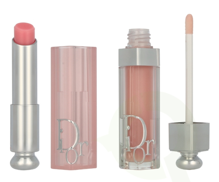 Christian Dior Dior Addict Lip Maximizer & Lip Glow Balm Duo 9.2 ml #001 Pink 3,2g/#001 Pink 6ml ryhmässä KAUNEUS JA TERVEYS / Meikit / Huulet / Huulipuna @ TP E-commerce Nordic AB (D34062)