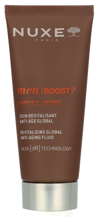 Nuxe Men Boost Revitalizing Global Anti-Aging Fluid 50 ml ryhmässä KAUNEUS JA TERVEYS / Ihonhoito / Kasvot / Päivävoide @ TP E-commerce Nordic AB (D34097)
